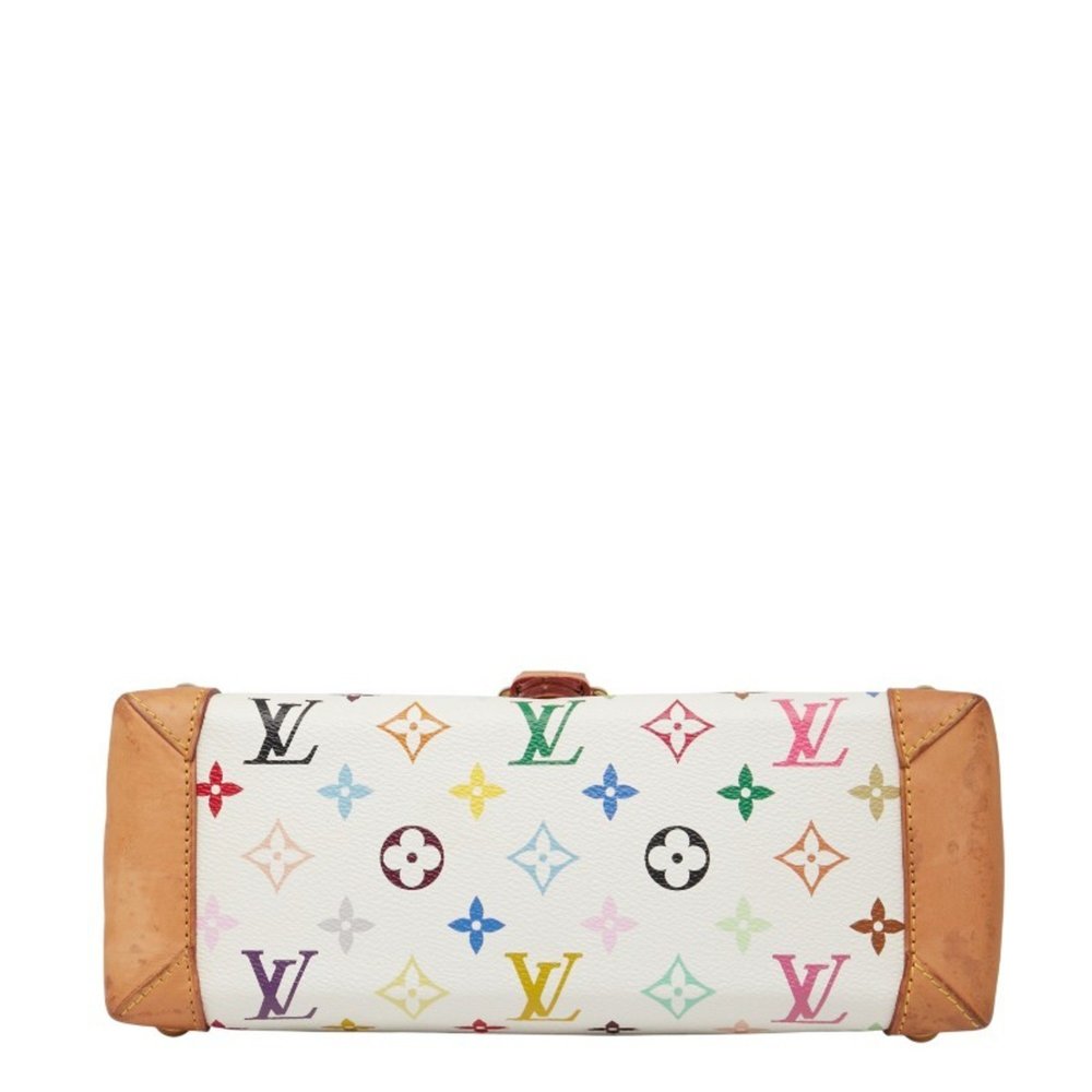 Louis Vuitton Monogram Multicolore Eliza Shoulder Bag M40098 in Bron White Le... - Picture 3 of 12